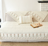 Country Embroidered Cotton Sofa Cover