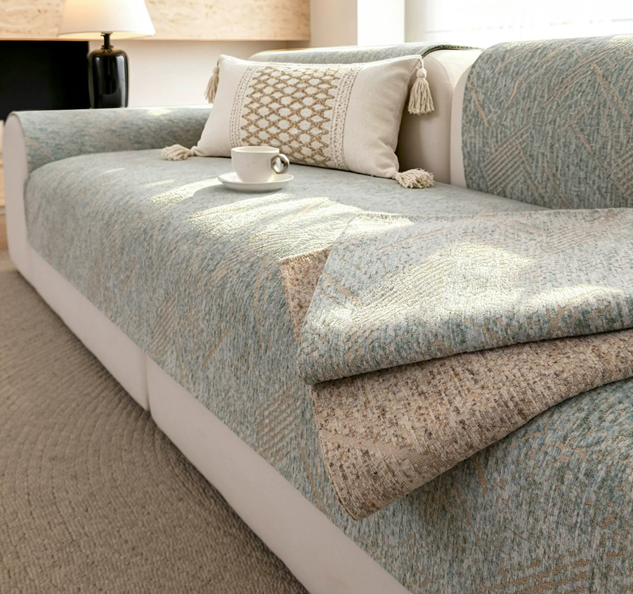 Modern Chenille Non-Slip Sofa Cushion