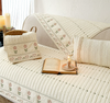 Country Embroidered Cotton Sofa Cover