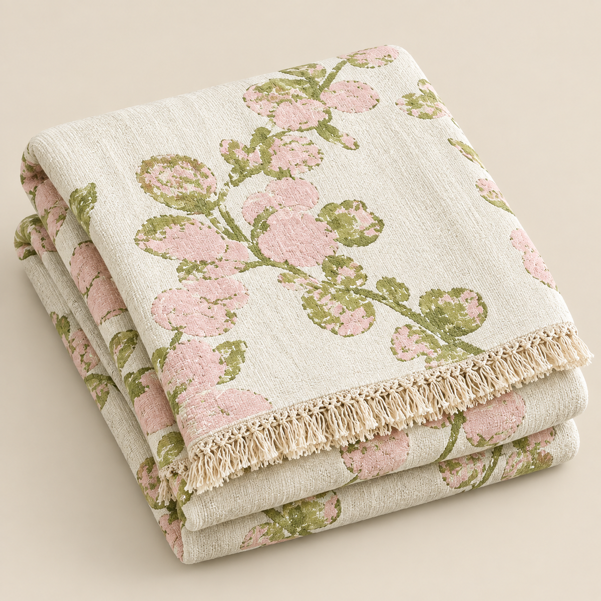 Fresh Chenille Jacquard Sofa Throw Cover