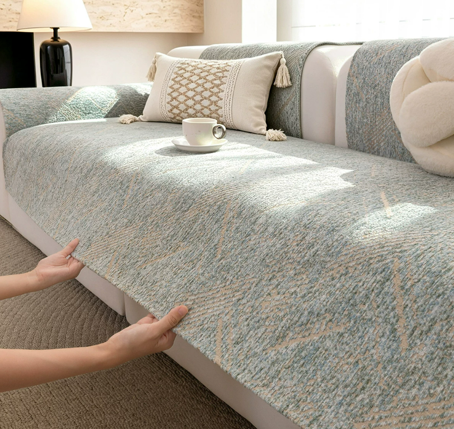 Modern Chenille Non-Slip Sofa Cushion